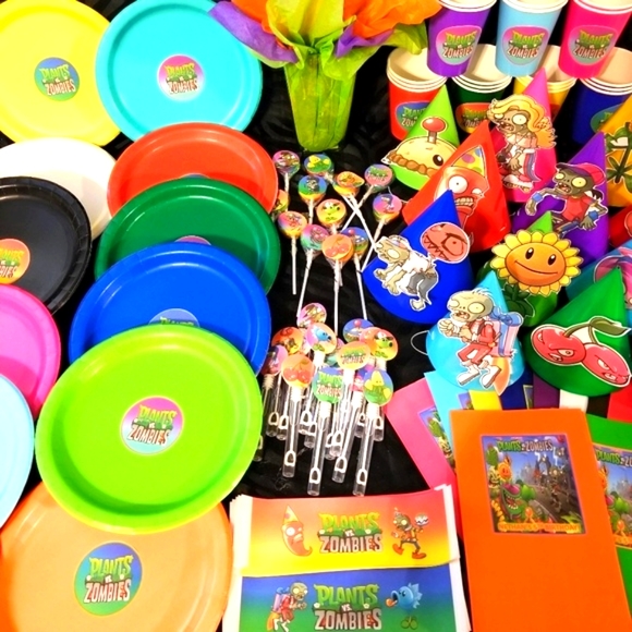Plants Vz Zombies Birthday Party Package - Picture 3 of 4